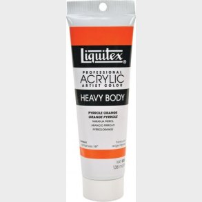 Liquitex - Akrylmaling - Heavy Body - Pyrrole Orange 138 Ml
