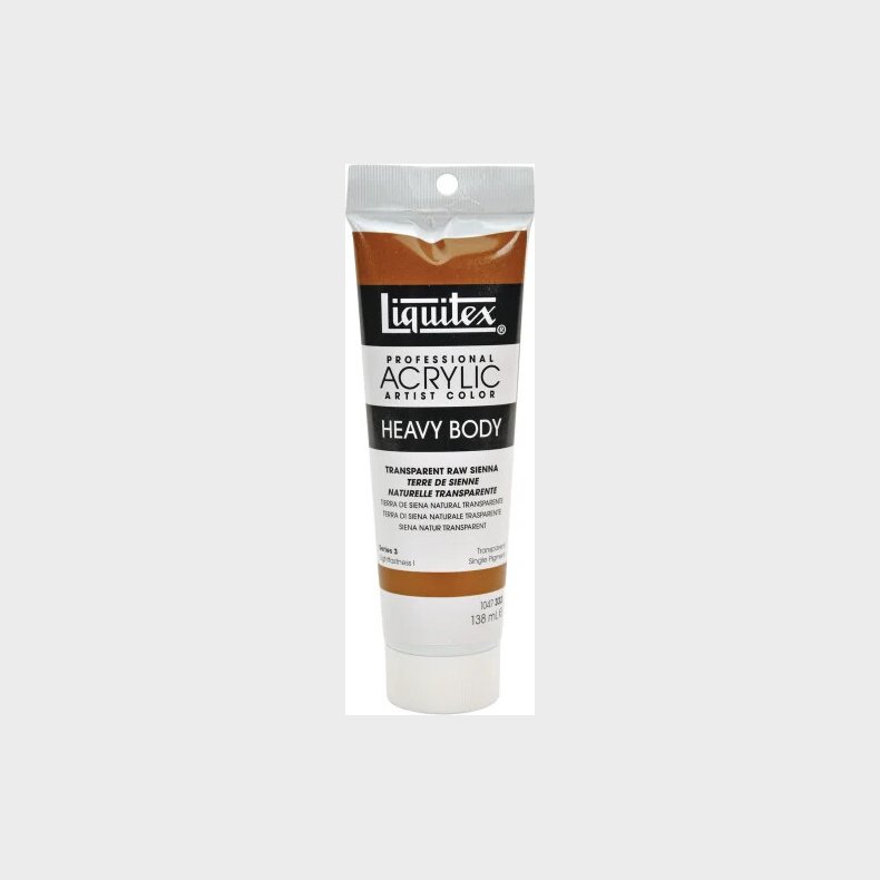 Liquitex - Heavy Body Akrylmaling - Transparent Raw Sienna 138 Ml