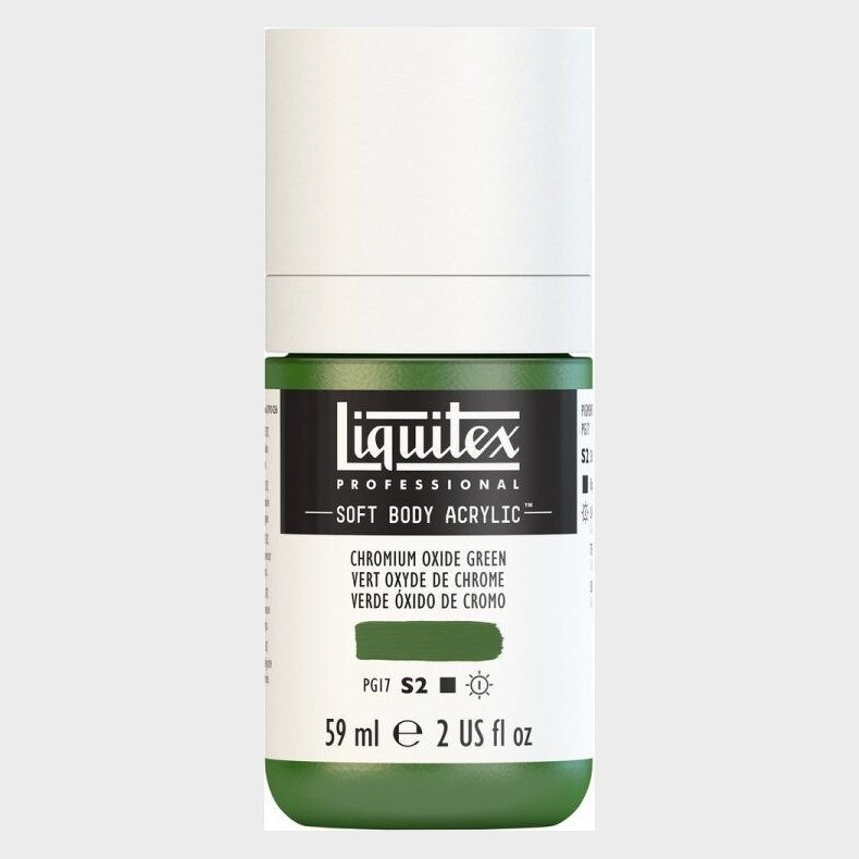 Liquitex - Akrylmaling - Soft Body - Chromium Oxide Green 946 Ml