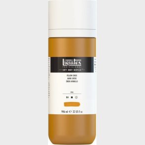 Liquitex - Akrylmaling - Soft Body - Yellow Oxide 946 Ml