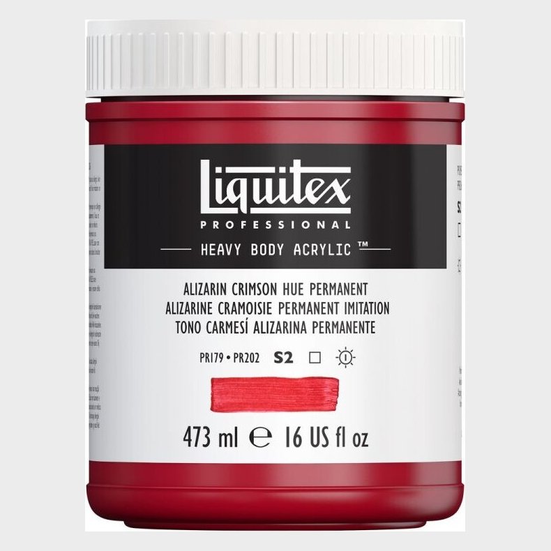 Liquitex - Akrylmaling - Alizarin Permanent Crimson Hue 946 Ml