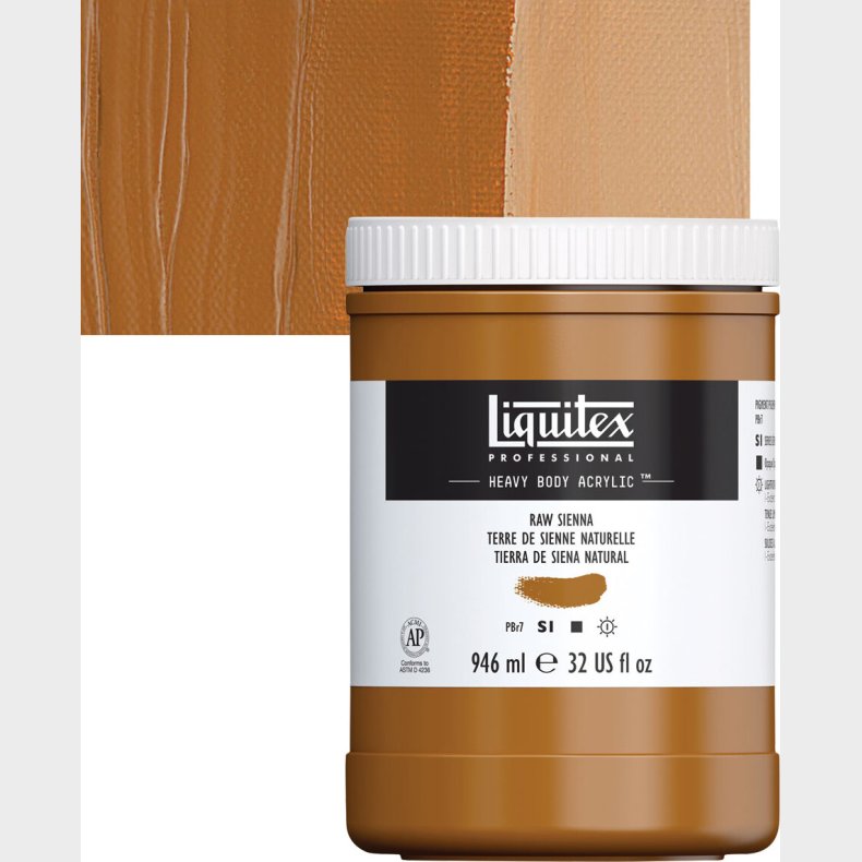 Liquitex - Akrylmaling - Heavy Body - Raw Sienna 946 Ml