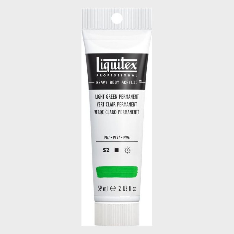 Liquitex - Akrylmaling - Heavy Body - Light Green Permanent 946 Ml