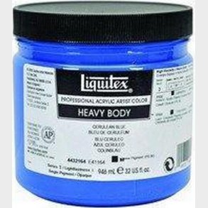 Liquitex - Akrylmaling - Heavy Body - Cerulean Blue 964 Ml