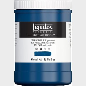 Liquitex - Akrylmaling - Heavy Body - Phthalocyanine Blue - Red Shade 946 Ml