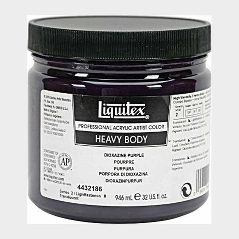 Liquitex - Akrylmaling - Heavy Body - Dioxazine Purple 946