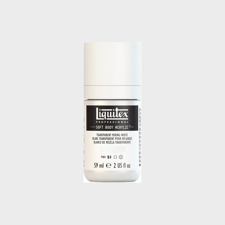 Liquitex - Heavy Body Akrylmaling - Transparent Mixing White 59 Ml