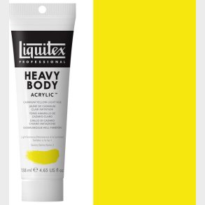 Liquitex - Akrylmaling - Heavy Body - Cadmium Yellow Light Hue 138 Ml