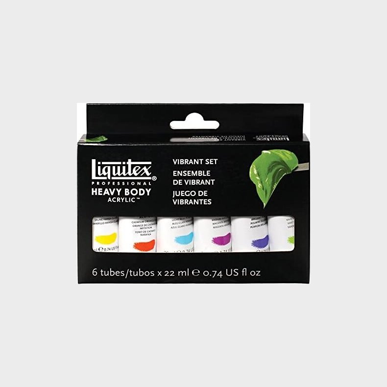 Liquitex - Akrylmaling St - Heavy Body - 6x22 Ml