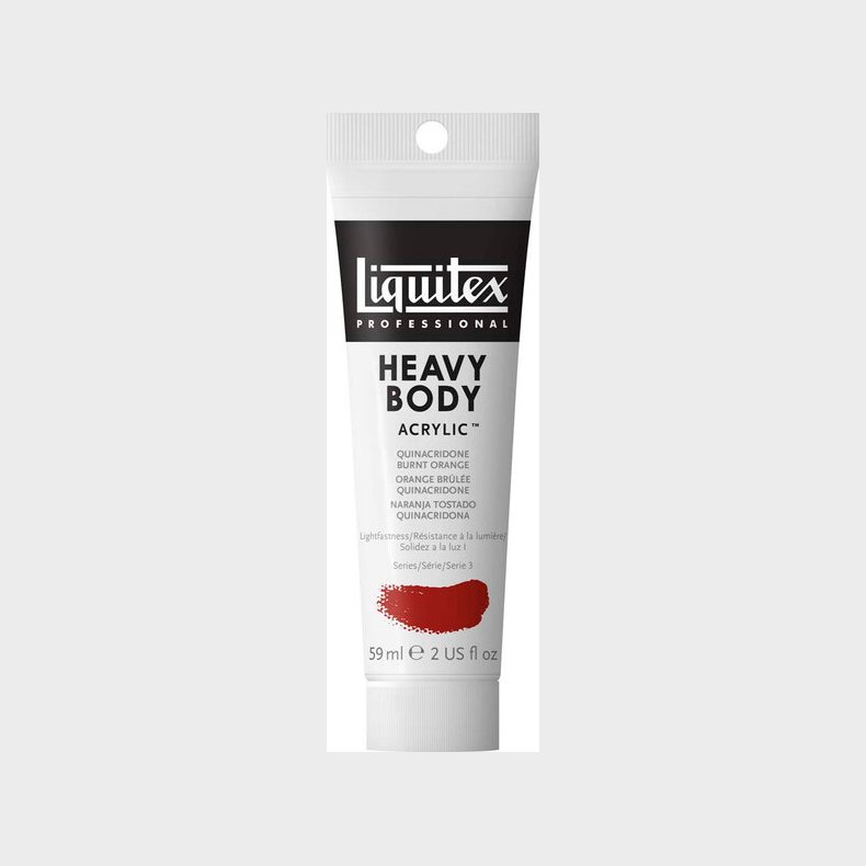 Liquitex - Akrylmaling - Heavy Body - Orange Burnt Quinacridone 59 Ml