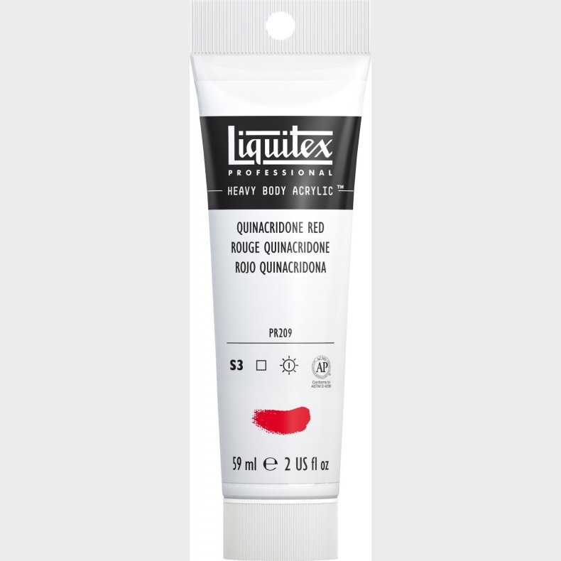 Liquitex - Akrylmaling - Heavy Body - Quinacridone Red 59 Ml