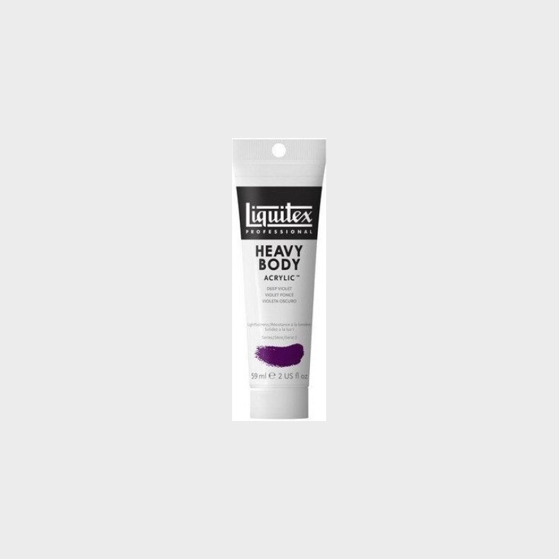 Liquitex - Akrylmaling - Heavy Body - Deep Violet 59 Ml