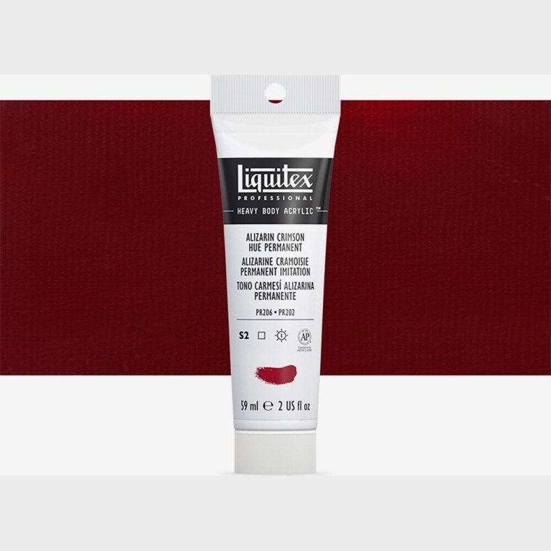 Liquitex - Akrylmaling - Heavy Body - Alizarin Crimson Hue Permanent 59 Ml