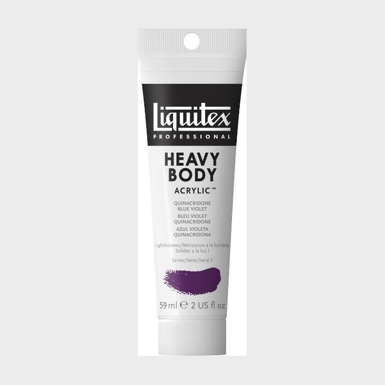 Liquitex - Akrylmaling - Heavy Body - Quinacridone Blue Violet 59 Ml