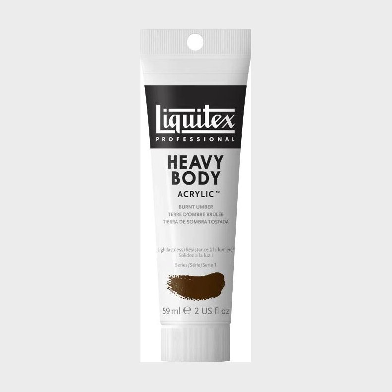 Liquitex - Akrylmaling - Heavy Body - Burnt Umber 59 Ml