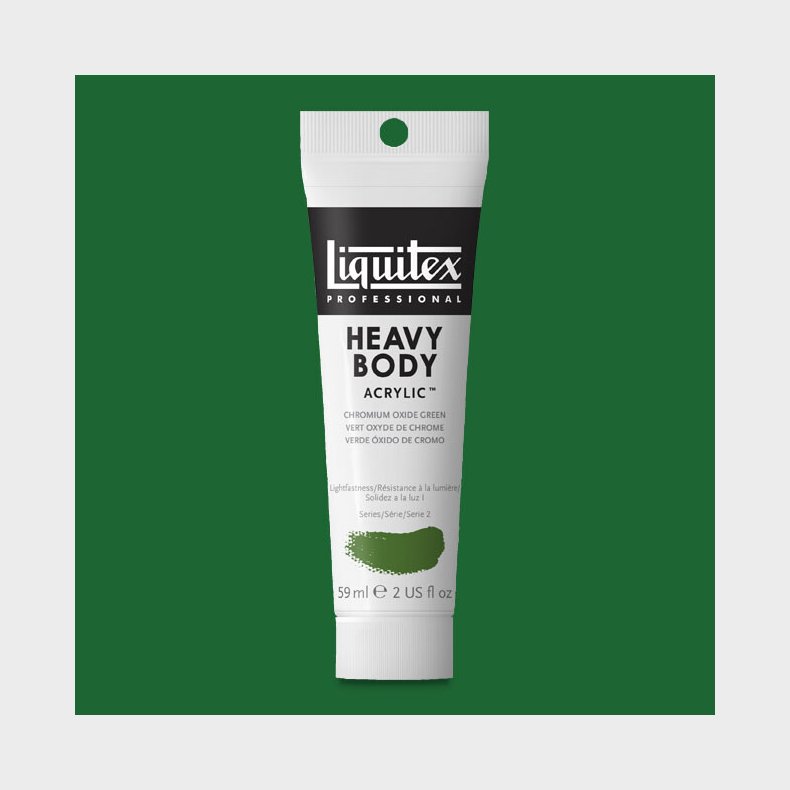 Liquitex - Akrylmaling - Heavy Body - Chromium Oxide Green 59 Ml