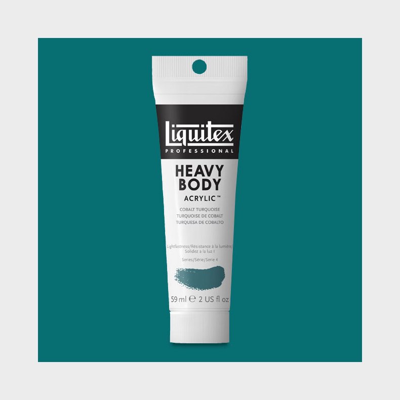 Liquitex - Akrylmaling - Heavy Body - Cobalt Turquoise 59 Ml