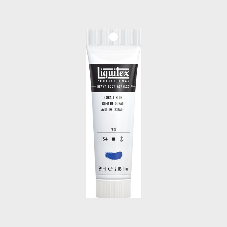 Liquitex - Akrylmaling - Heavy Body - Cobalt Blue 59 Ml