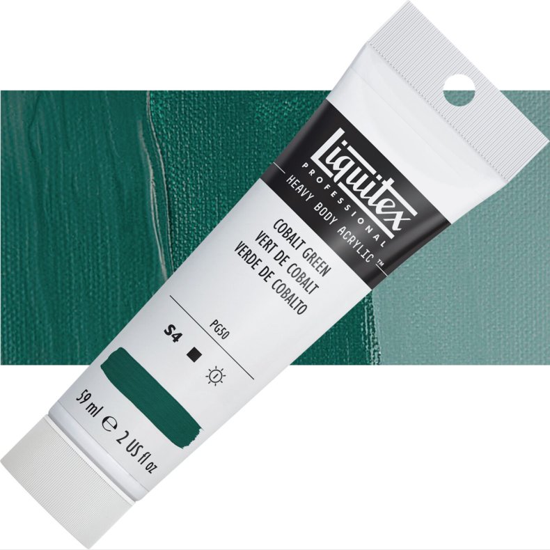 Liquitex - Akrylmaling - Heavy Body - Cobalt Green 59 Ml