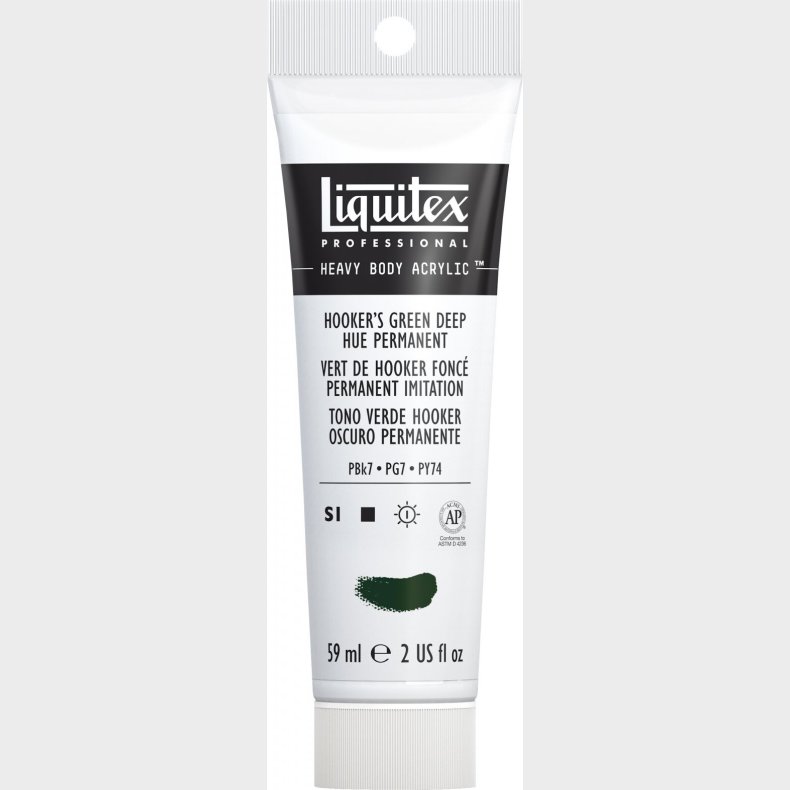 Liquitex - Akrylmaling - Heavy Body - Hookers Green Deep Hue 59 Ml