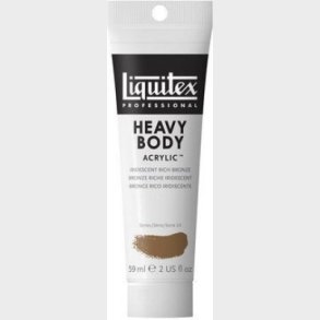 Liquitex - Heavy Body Akrylmaling - Iridescent Rich Bronze 59 Ml