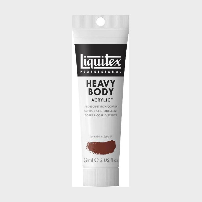 Liquitex - Heavy Body Akrylmaling - Iridescent Rich Copper 59 Ml