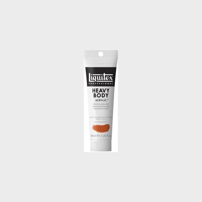 Liquitex - Akrylmaling - Heavy Body - Naphtol Red Light 59 Ml