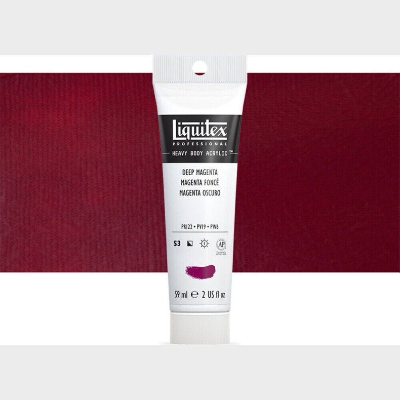 Liquitex - Akrylmaling - Heavy Body - Deep Magenta 59 Ml