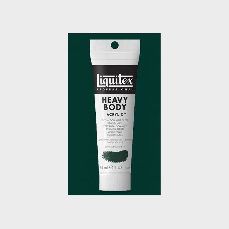 Liquitex - Akrylmaling - Heavy Body - Phthalocyanine Green - Blue Shade 59 Ml