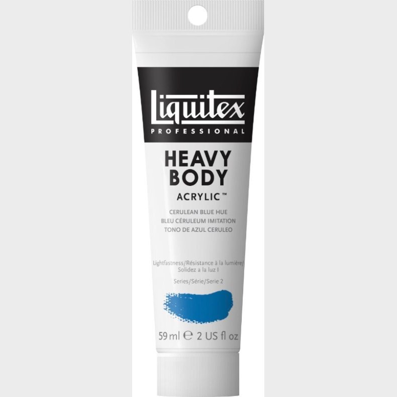 Liquitex - Akrylmaling - Heavy Body - Cerulean Blue Hue 59 Ml