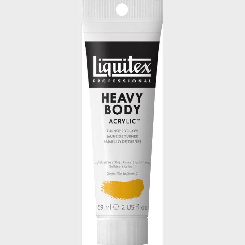 Liquitex - Akrylmaling - Heavy Body - Turners Yellow 59 Ml