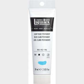 Liquitex - Akrylmaling - Heavy Body - Light Blue Permanent 59 Ml