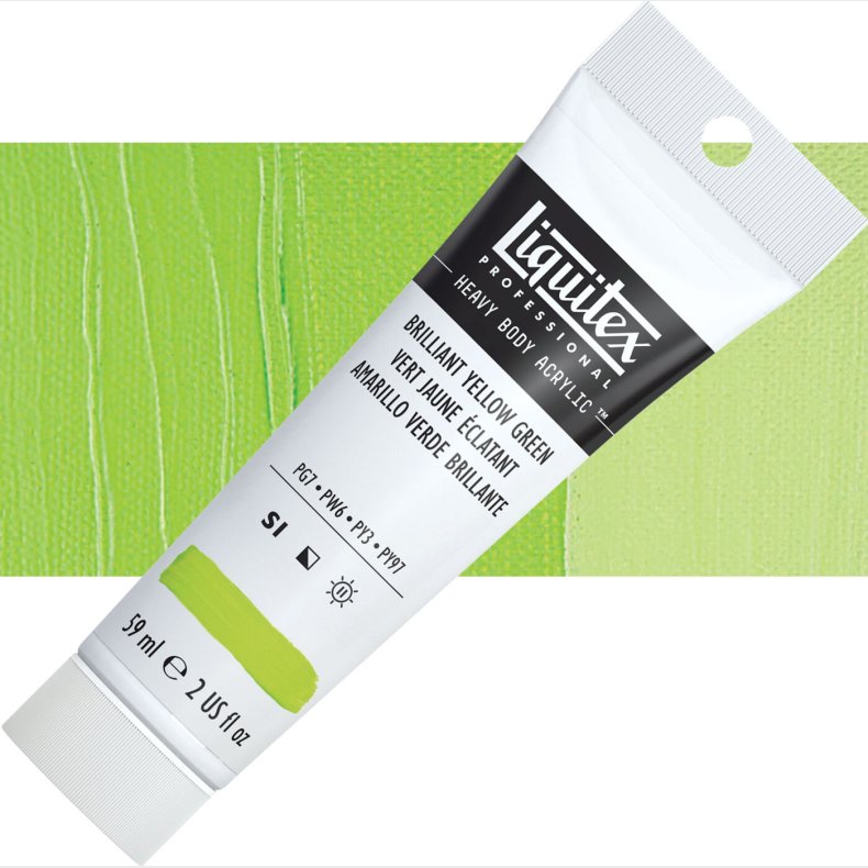 Liquitex - Akrylmaling - Heavy Body - Brilliant Yellow Green 59 Ml