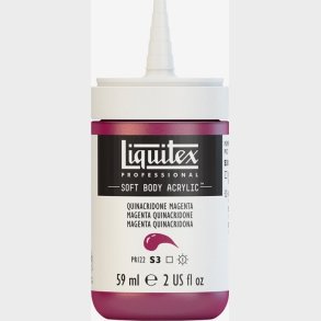 Liquitex - Akrylmaling - Soft Body - Quinacridone Magenta 59 Ml