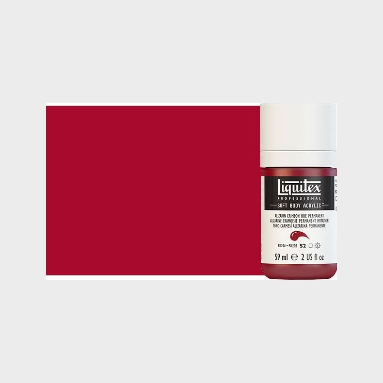 Liquitex - Akrylmaling - Alizarin Crimson Hue Permanent 59 Ml