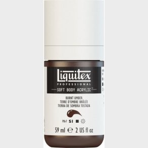 Liquitex - Akrylmaling - Soft Body - Burnt Umber 59 Ml