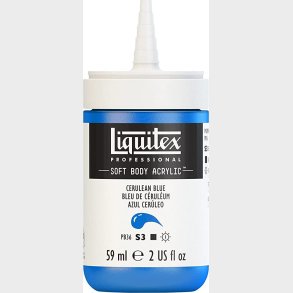 Liquitex - Akrylmaling - Soft Body - Cerulean Blue 59 Ml