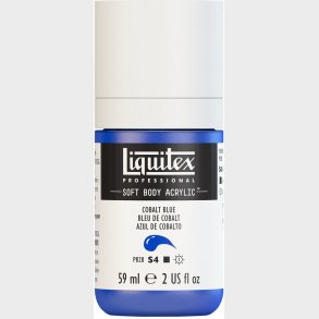 Liquitex - Akrylmaling - Soft Body - Cobalt Blue 59 Ml
