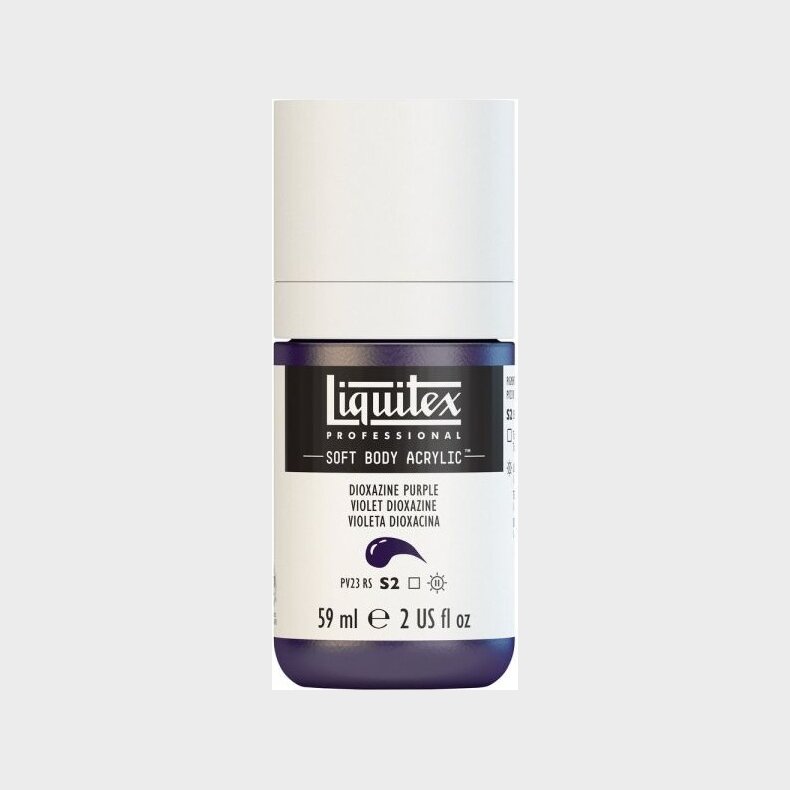 Liquitex - Akrylmaling - Soft Body - Dioxazine Purple 59 Ml