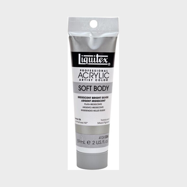 Liquitex - Akrylmaling - Soft Body - Iridescent Burnt Silver 59 Ml