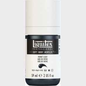 Liquitex - Akrylmaling - Soft Body - Paynes Grey 59 Ml