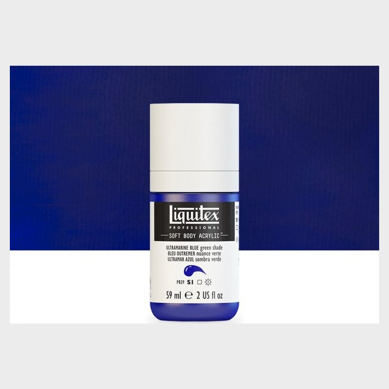 Liquitex - Akrylmaling - Ultramarine Blue - Green Shade 59 Ml