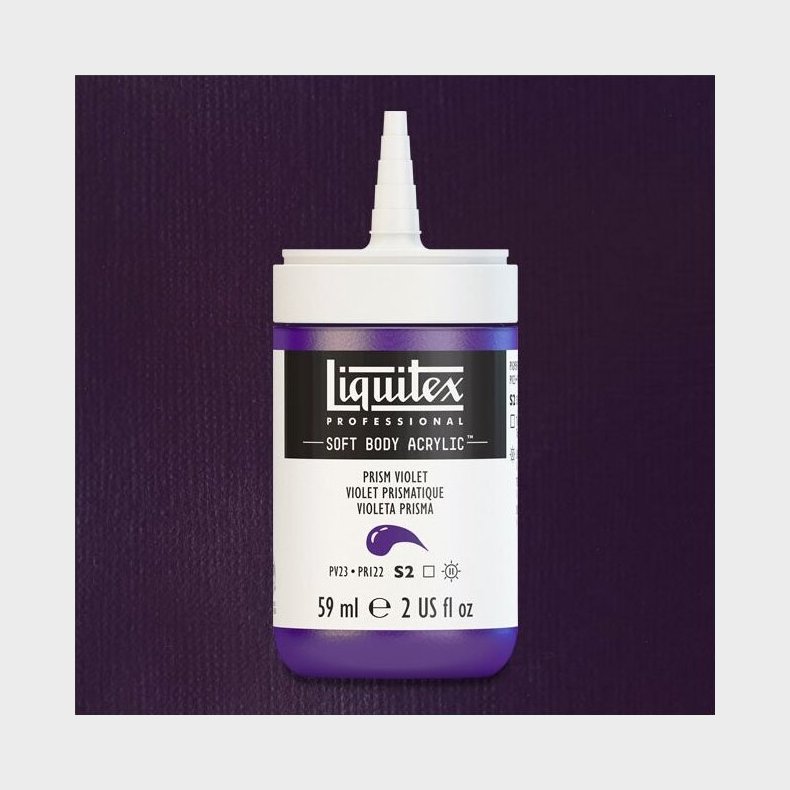 Liquitex - Akrylmaling - Soft Body - Prism Violet 59 Ml