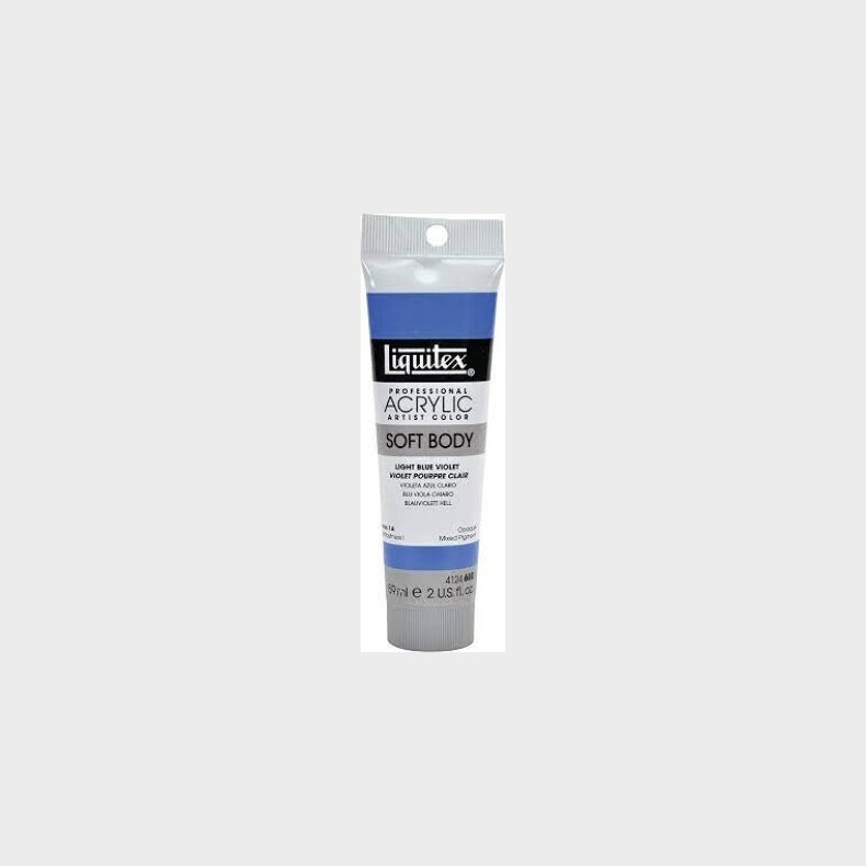 Liquitex - Akrylmaling - Soft Body - Light Blue Violet 59 Ml