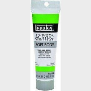 Liquitex - Akrylmaling - Soft Body - Vivid Lime Green 59 Ml