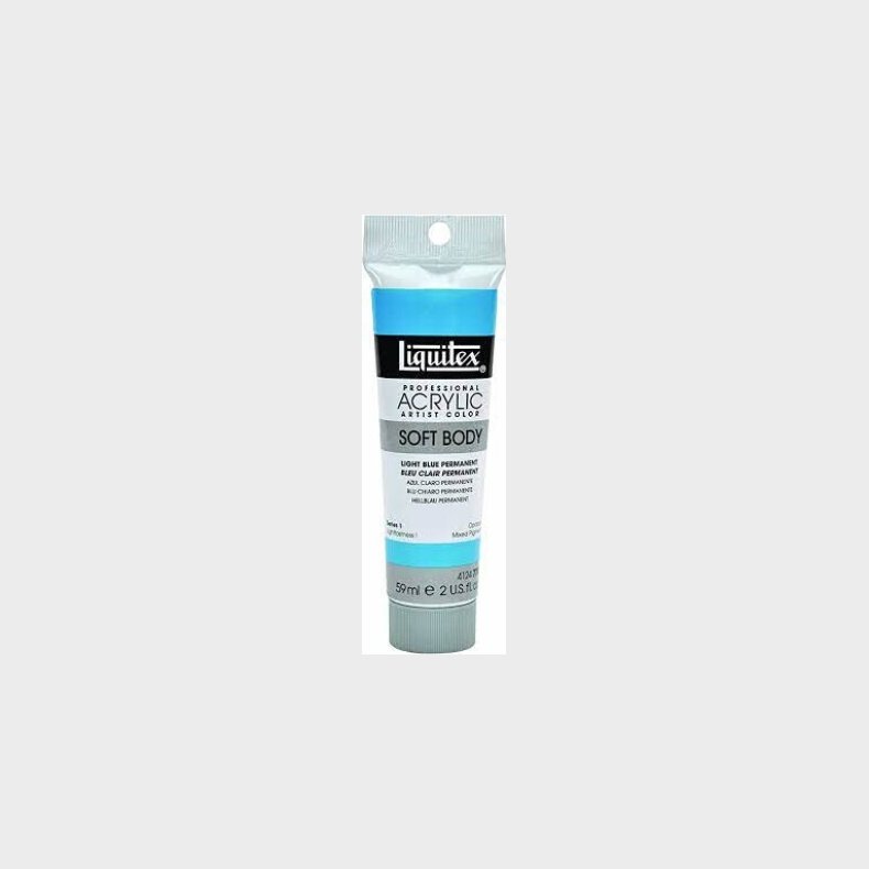 Liquitex - Akrylmaling - Soft Body - Light Blue Permanent 59 Ml