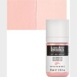 Liquitex - Akrylmaling - Soft Body - Light Portrait Pink 59 Ml
