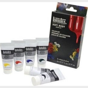Liquitex - Akrylmaling St - Soft Body - 6x22 Ml