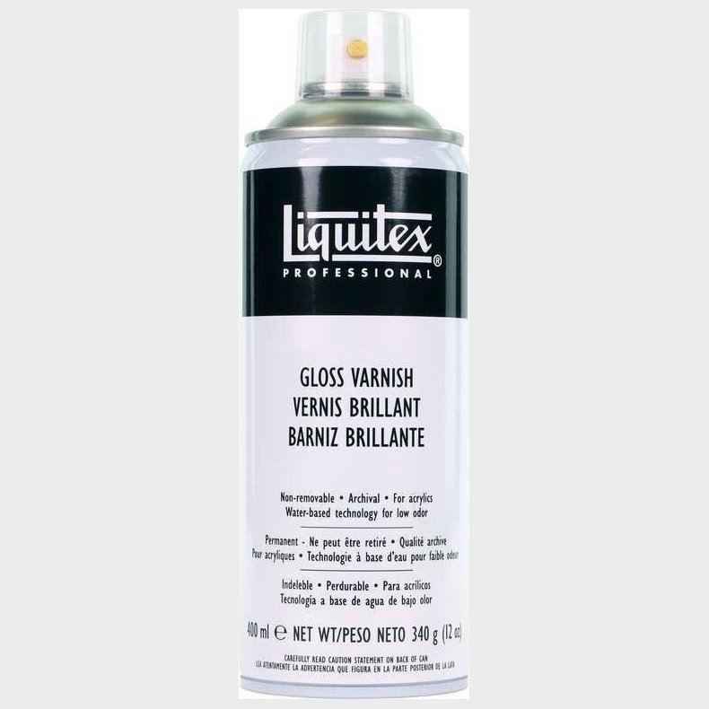 Liquitex - Gloss Varnish Spray - Klar Lak 237 Ml