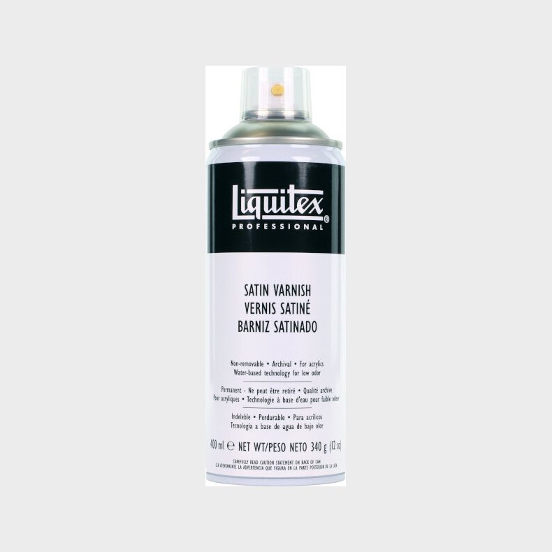 Liquitex - Satin Varnish Spray - Satin Lak 400 Ml